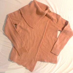Women’s Inner Circle cowl neck pink sweater